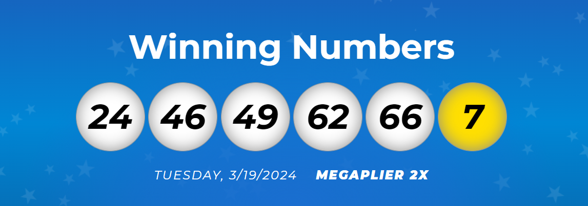 Mega Millions Jackpot Result of Tuesday, March 19, 2024